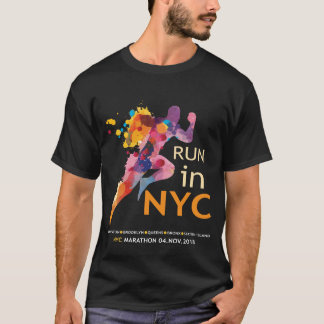 Maratona 2018 da camiseta da Nova Iorque de NYC