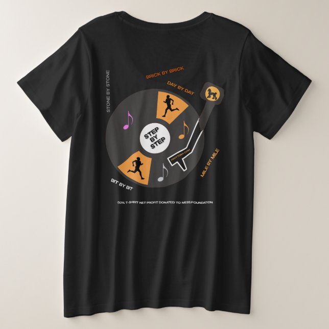 Maratona Melbourne 2025 T-Shirt (Verso do Design)