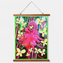 Maravilha da Flor Arte Madeira Derrubada Tapeçaria