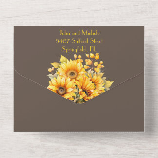 Maravilha russa, casamento amarelo e marrom