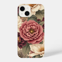 Maravilha Selvagem: Boho Floral Capa de telefone