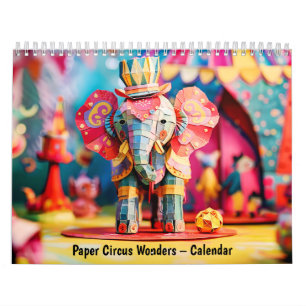 Maravilhas do Circo de Papel – Calendário