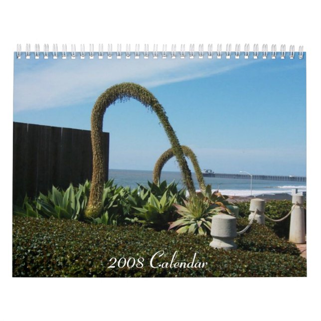 Maravilhas Floral, Calendário 2008 (Capa)