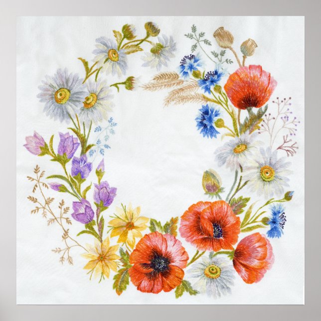 Maravilhosa Wreath Huge Impressão (Frente)