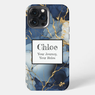 Marble Blue&Dourado Sua Viagem, Suas Regras