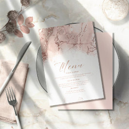 Marble Glitter Wedding Rosa Dourado ID644