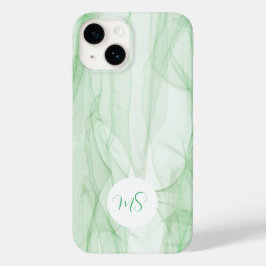 Marble Green Abstrato Apple Capa de telefone Samsu