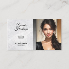 Marble Ice Pageant Cartão de visita