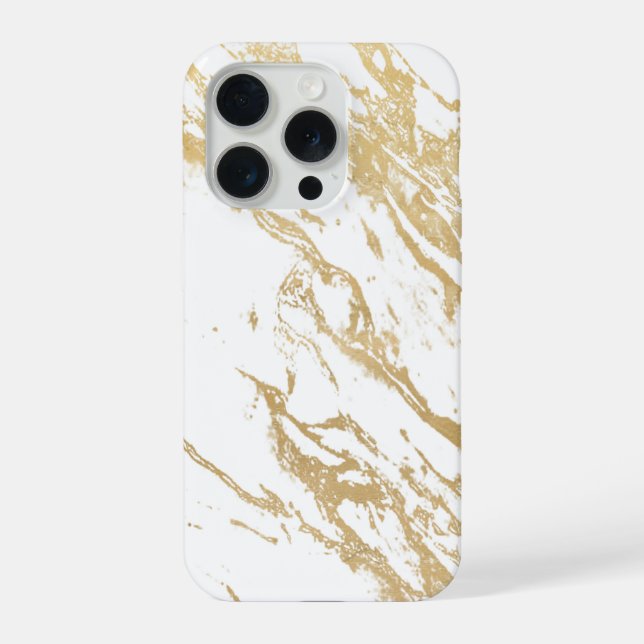 Marble Luxe Golden Phone Case (Verso)