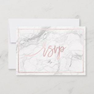 Marble RSVP PixDezines/Rosa Esmagado