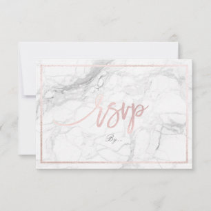 Marble RSVP PixDezines/Rosa Esmagado