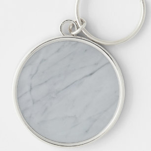 Marble Stone Premium Round Chaveiro
