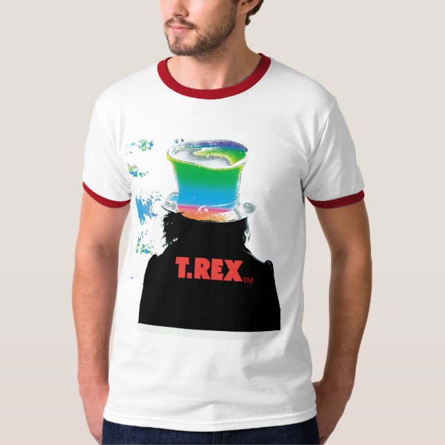 Marc Bolan™ e t-shirt da campainha de T.Rex™ (Frente)