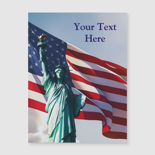 Marca Americana Lady Liberty (Frente)