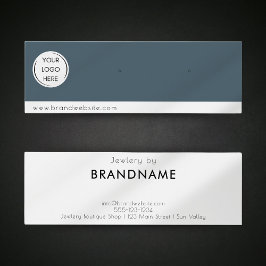 Marca Cartão de exibição de joalharia do brinco de