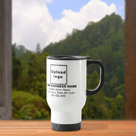 Marca comercial na Caneca de viagem