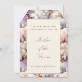 Marca De Cadeira Reservada Para Casamento Floral E