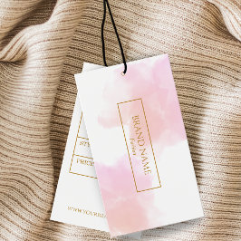 Marca de Desgaste Dourado Moderno de Aquarela