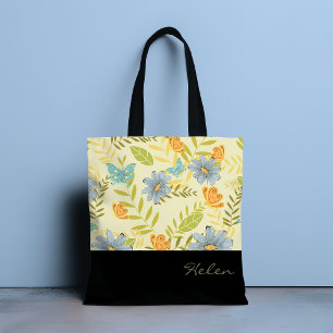 Marca de Tote Personalizada de Beleza Botânica