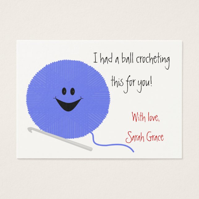 Marca de travamento de crochê (Frente)