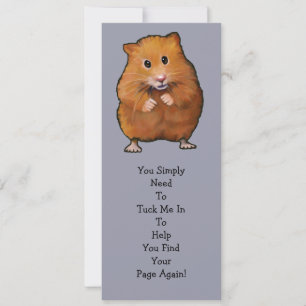 MARCA DO LIVRO DE HAMSTER: "Enfie-me"