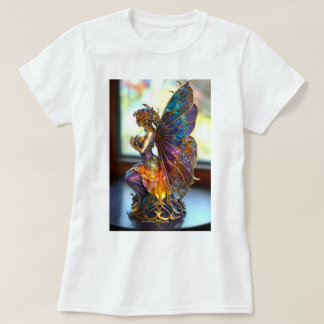 Marca do logotipo T-shirt ke upar impressão