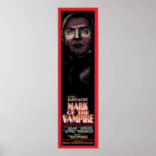 MARCA DO VAMPIRE - POSTER DE FILME CLÁSSICO