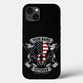 Marca Personalizada Americana Veterana Orgulhosa V