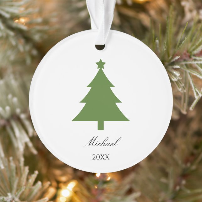 Marca Personalizada de Ornamento de Árvore para Ch (Árvore)