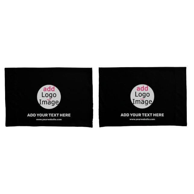 Marca Personalizável do Chic Comercial Preto (Frente - conjunto)