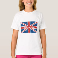Marca T-Shirt Personalizada da bandeira Britânica 
