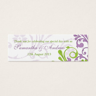 Marcações Favoráveis do Casamento Floral Branco Pu