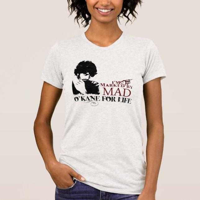 Marcado pelo t-shirt louco (nenhuma parte (Frente)