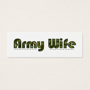 Marcador da camuflagem da esposa do exército