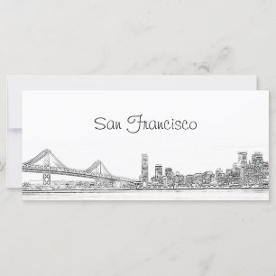 Marcador da skyline de San Francisco