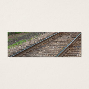 Marcador das trilhas de estrada de ferro
