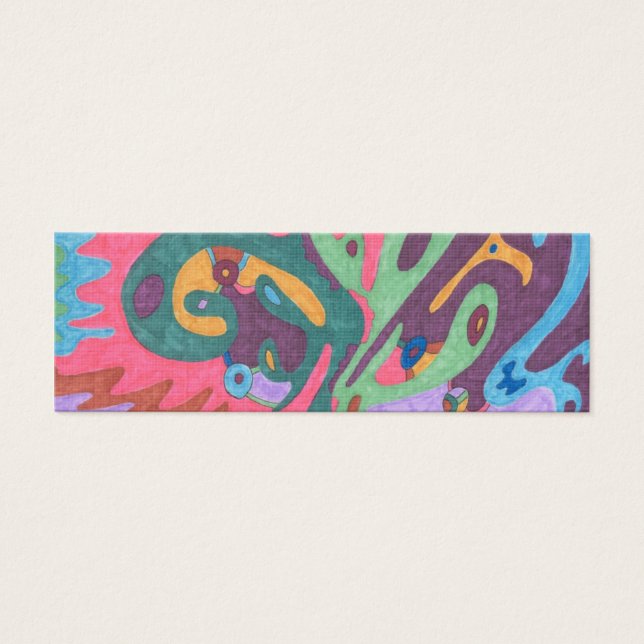 Marcador de Arte Abstrato "As One" (Frente)