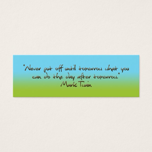 marcador de aspas humorísticas (Frente)