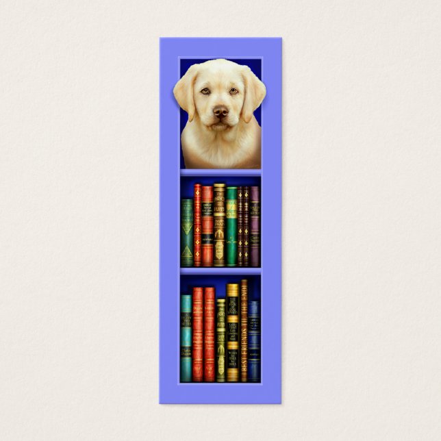 Marcador de Azul de Cupppy Retriever (Frente)