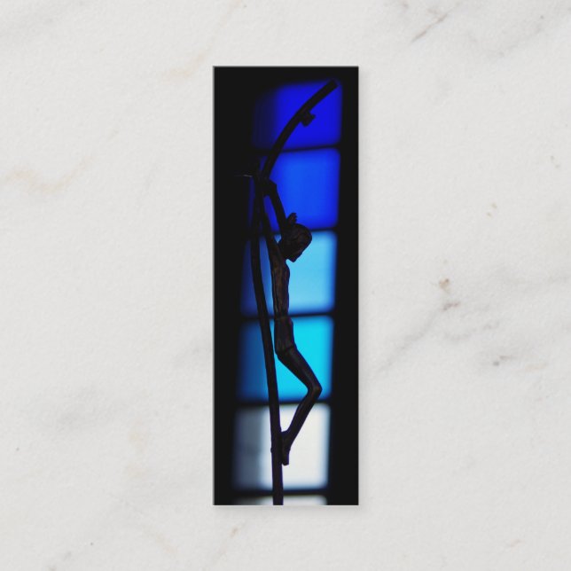 Marcador de Crucifix cartão de visita (Frente)