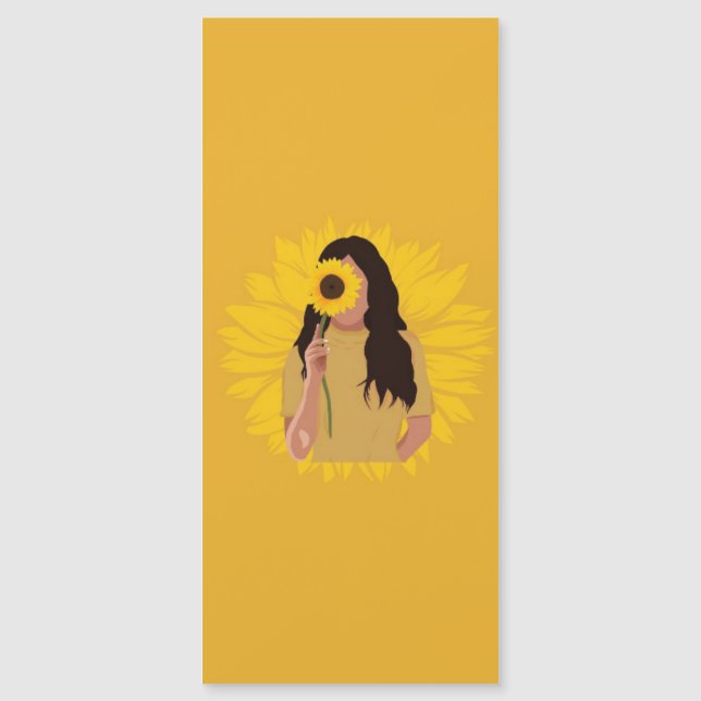 Marcador de girassol (Frente)