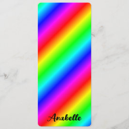 Marcador de Gradação Personalizado do Arco-Íris