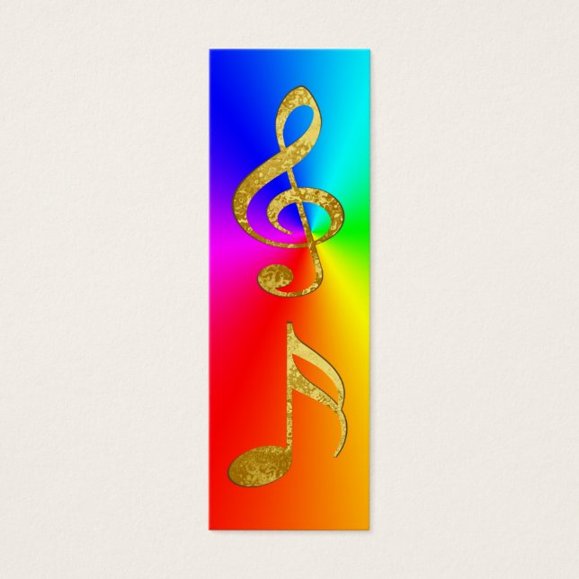 marcador de notas de ouro (Frente)
