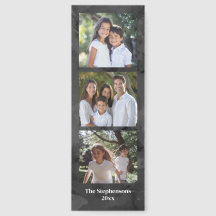 Marcador de Página Personalizado com 6 Fotos 2 Lad