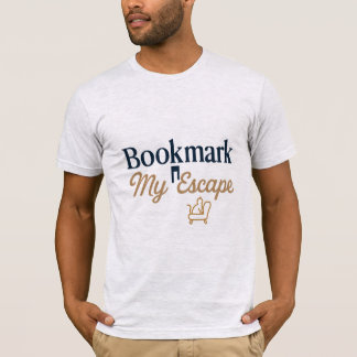 Marcador Meu Escape | T-Shirt Sobre Livro Retroati