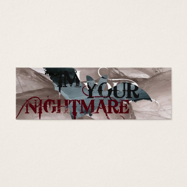 Marcador Pesadelo (Frente)