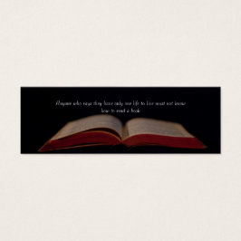 Marcador Vida através de Livros