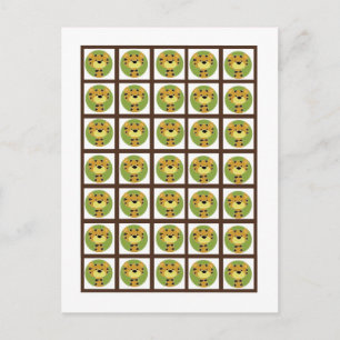 Marcadores de Cartão de Bingo Jungle Tales Safari