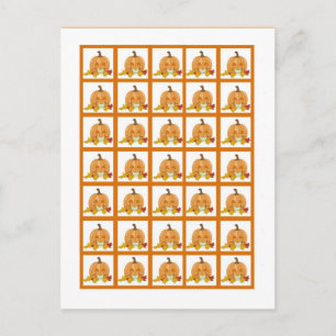 Marcadores de Cartões de Cartazes de outono de ou