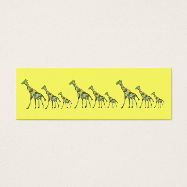 Marcadores de Padrão Giraffe (Frente)